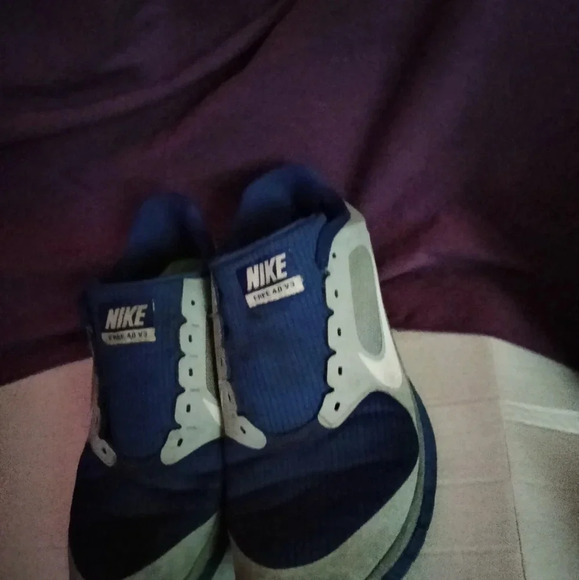 Nike Free 4.0 V3 Men's Running Shoes 2013 Blue Gray - Picture 2 of 8